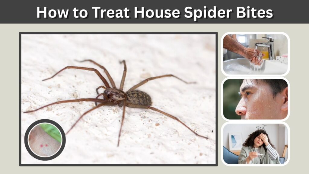 How to Treat House Spider Bites Safely at Home