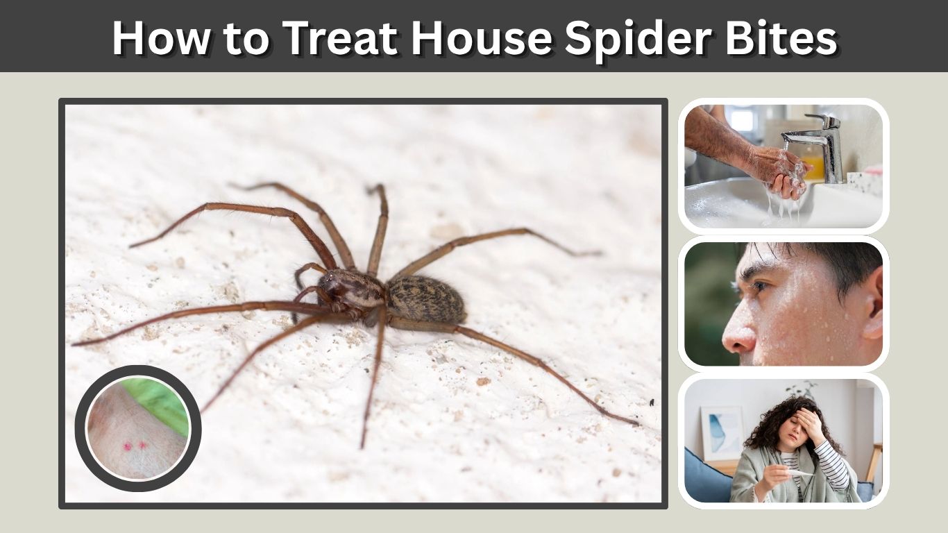 How to Treat House Spider Bites Safely at Home