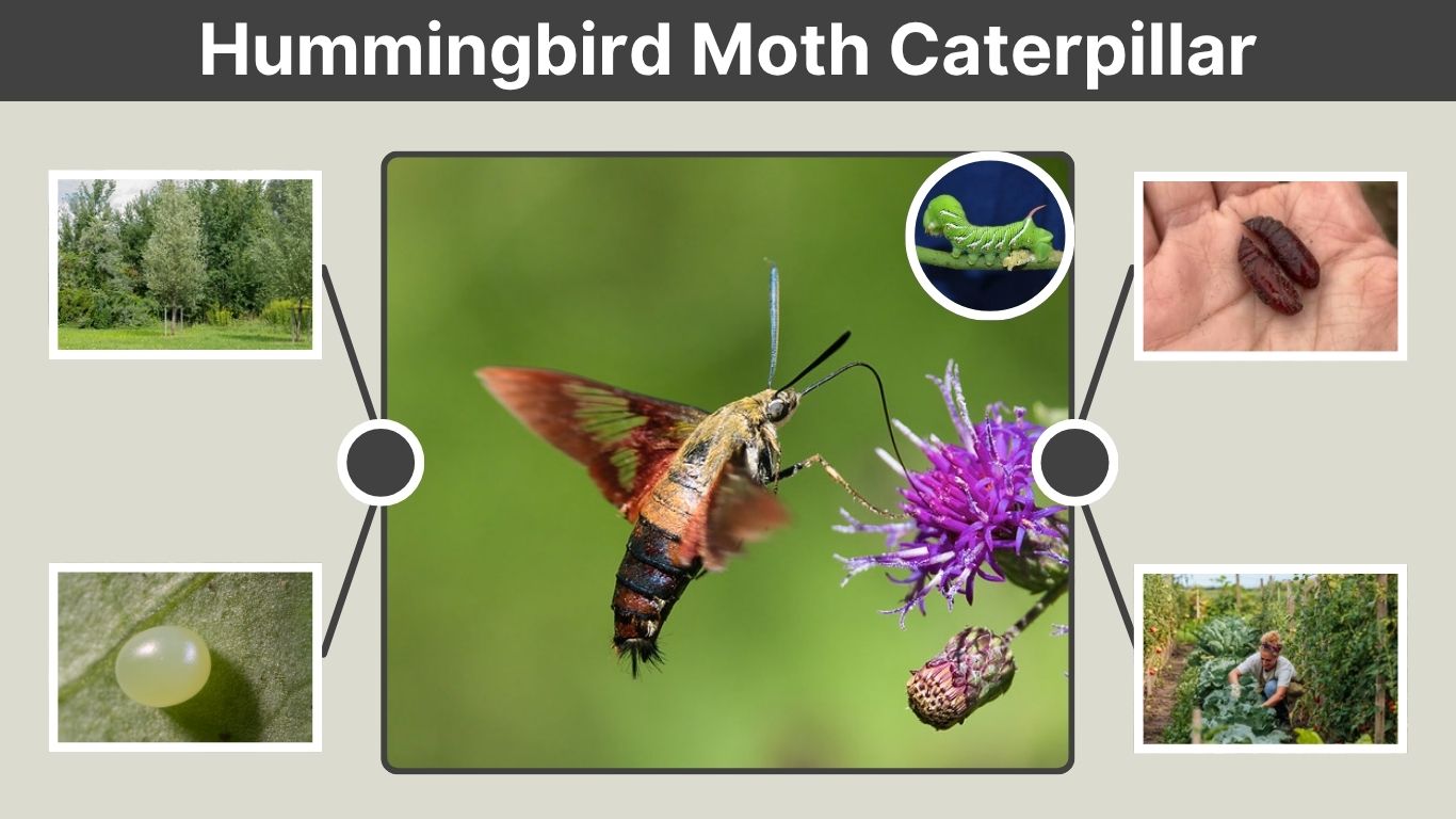 Hummingbird Moth Caterpillar: ID, Food & Life Cycle