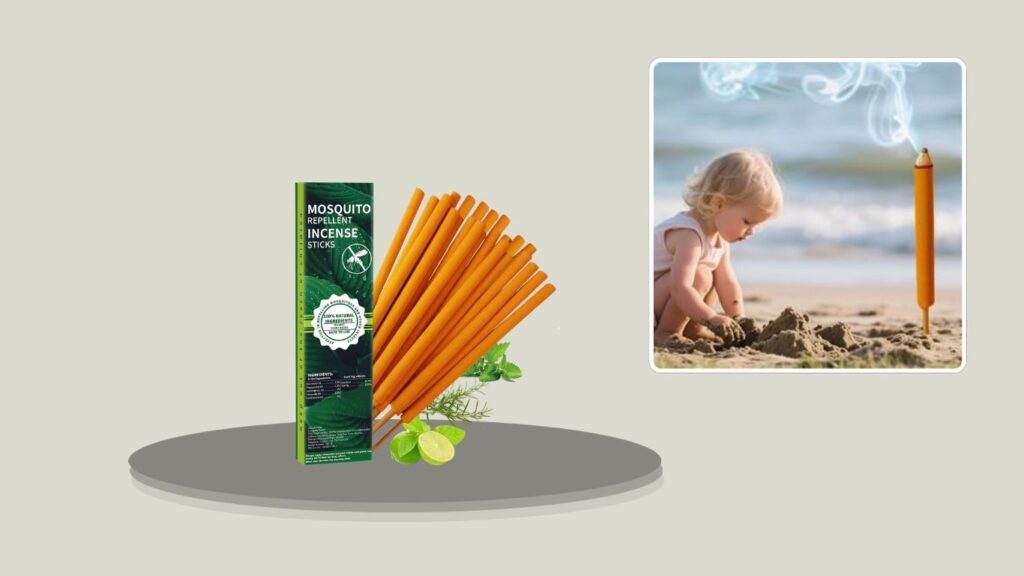Extra-Large Citronella Mosquito Repellent Incense Sticks – 24 Pack