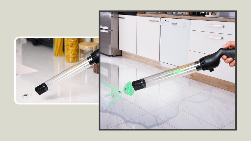 Battery-Powered Bug Vacuum & Grabber