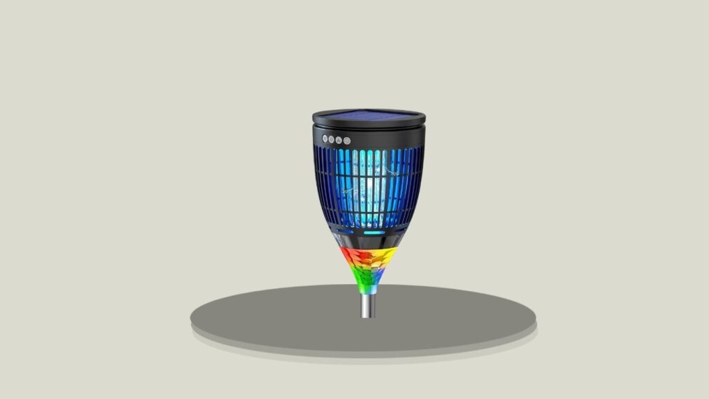 Solar Outdoor Mosquito Zapper with Projector