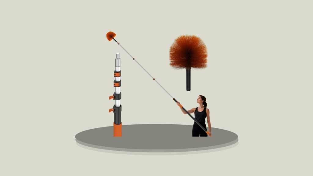Telescoping Washable & Reusable Ceiling Duster