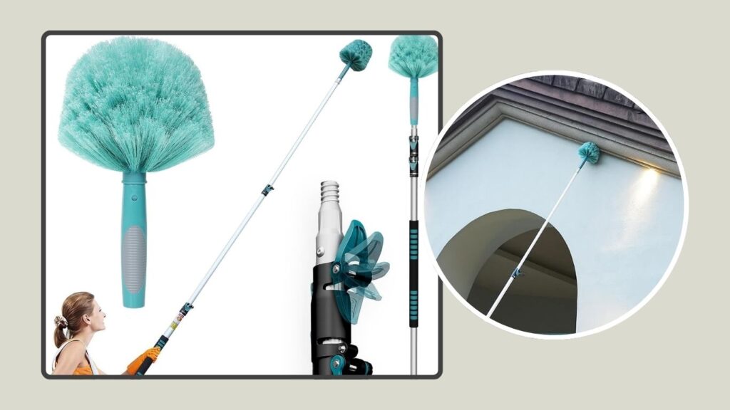TelesPro Cobweb Duster with Telescopic Extension Pole
