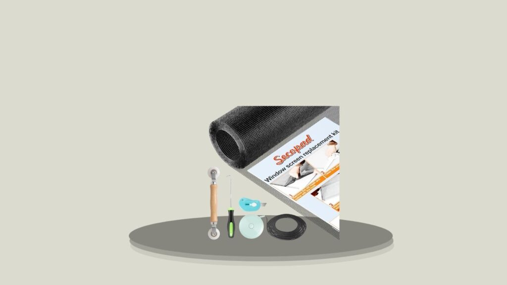 Secopad Window Screen Repair Kit – 48 x 118 Inch