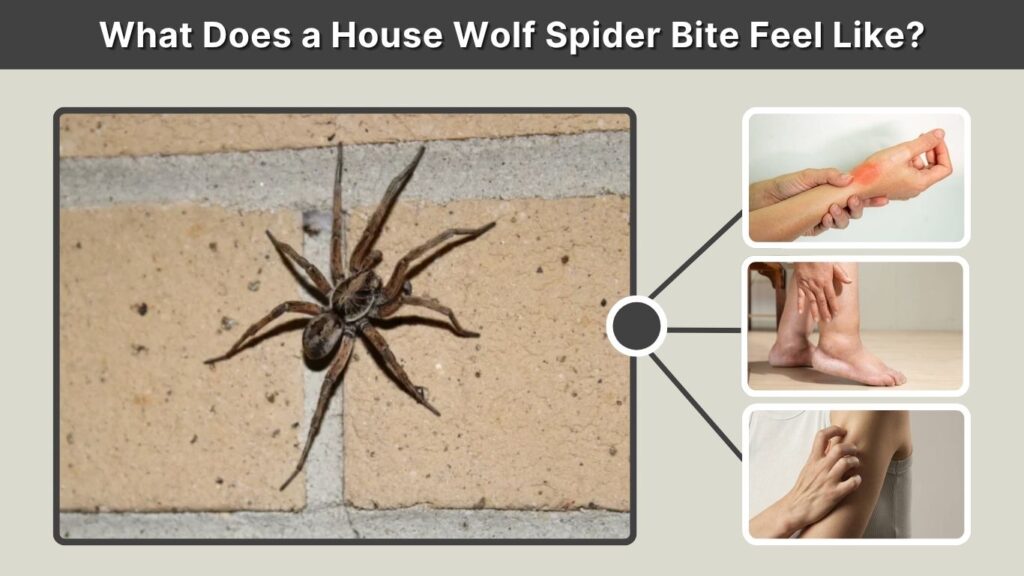 What Does a House Wolf Spider Bite Feel Like?
