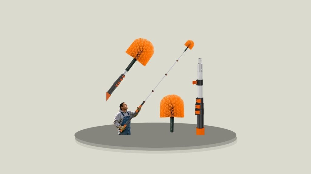 Cobweb Duster with Professional Extension Pole