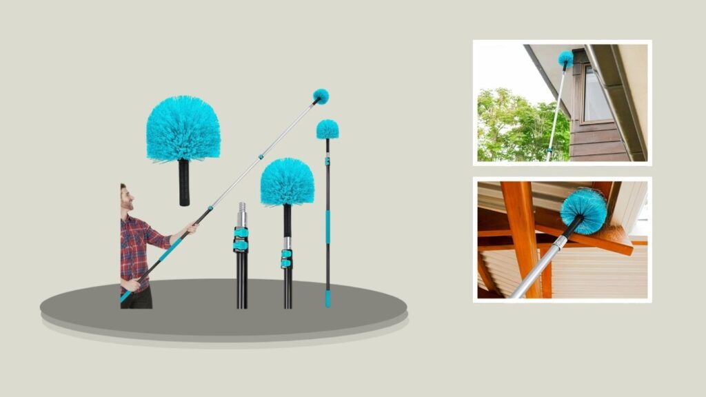 Mavriz 5–12 ft Outdoor Cobweb Brush