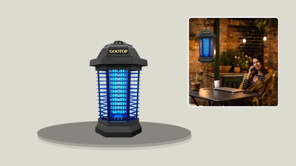 GOOTOP Outdoor Electric Mosquito Zapper