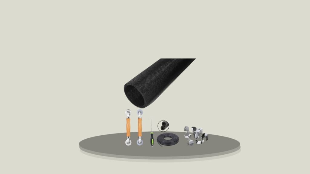 King & Charles 6-in-1 Window Screen Repair Kit