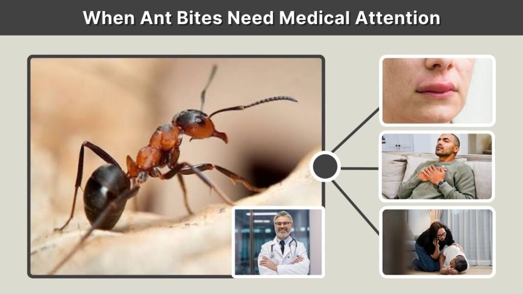 When Ant Bites Need Medical Attention