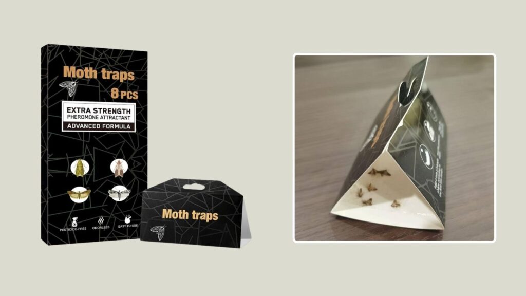 Upgraded Sticky Pantry Moth Pheromone Traps