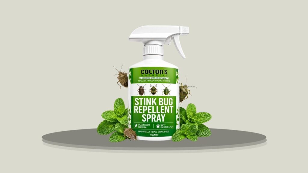 Natural Stink Bug Repellent Spray for Indoor & Outdoor Use