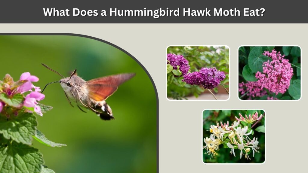What Does a Hummingbird Hawk Moth Eat?