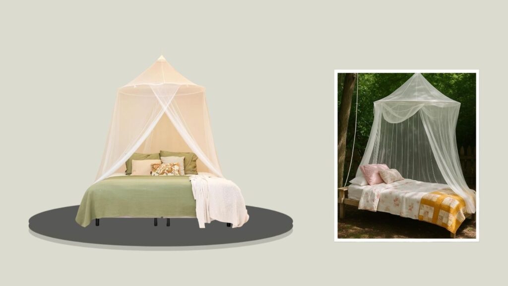 Conical Mosquito Net for Bed