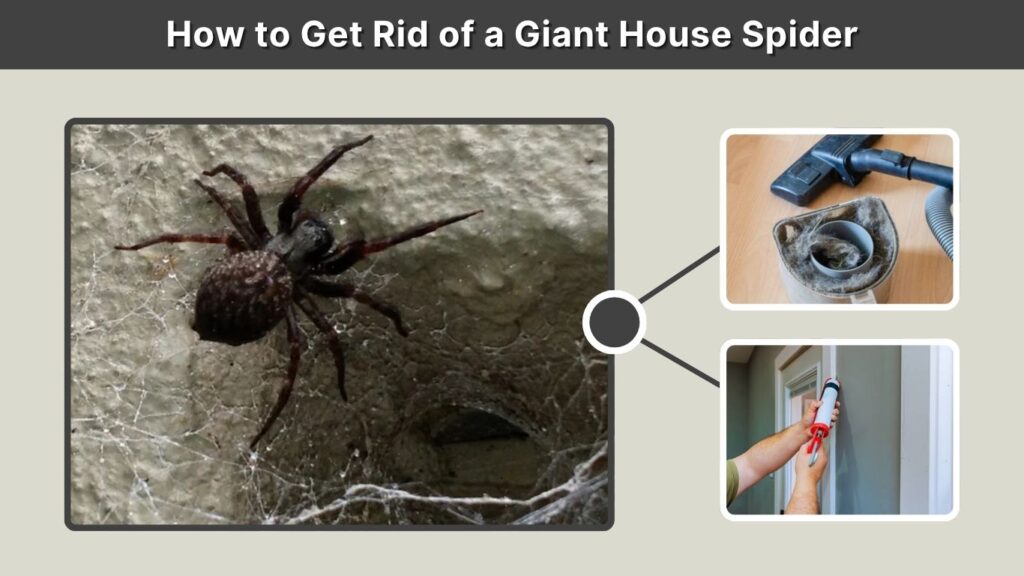How to Get Rid of a Giant House Spider