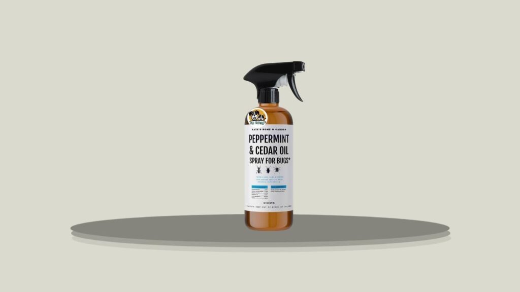 Peppermint & Cedarwood Natural Bug Control Spray