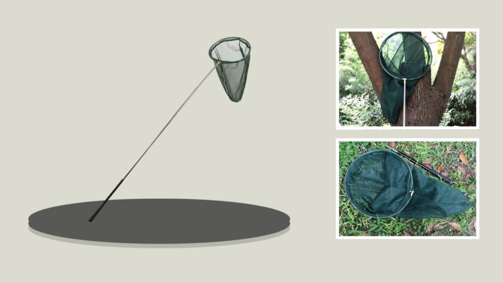 RESTCLOUD Professional Telescopic Stainless Butterfly Net