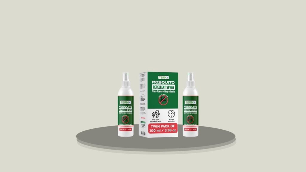 TERMX Natural Mosquito Repellent Spray Twin Pack