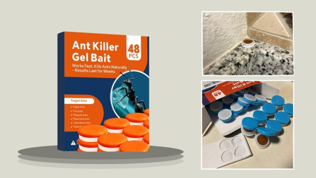 Slow-Acting Ant Gel Bait for Carpenter and Household Ants