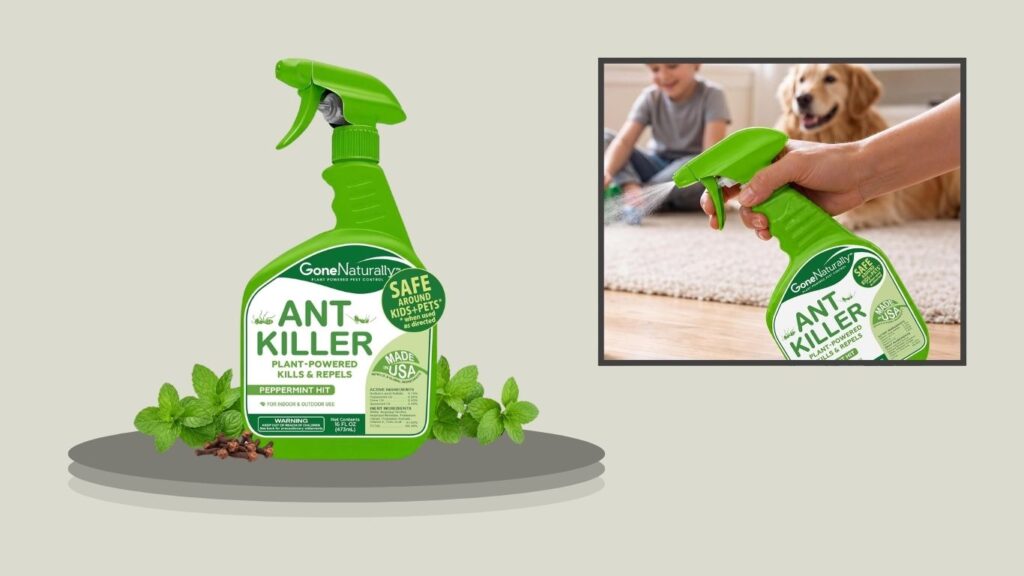 GoneNaturally Peppermint Ant Killer & Repellent Spray