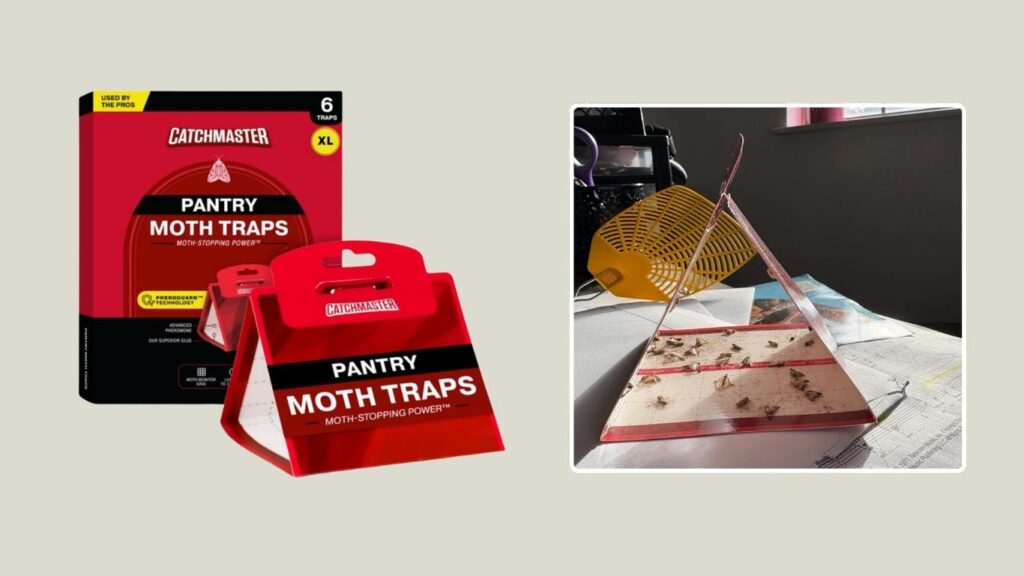 Catchmaster Pantry Moth Traps for Kitchen & Cabinets