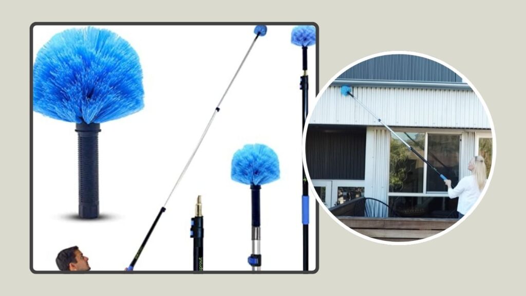 EVERSPROUT Cobweb Duster Combo with Extendable Pole
