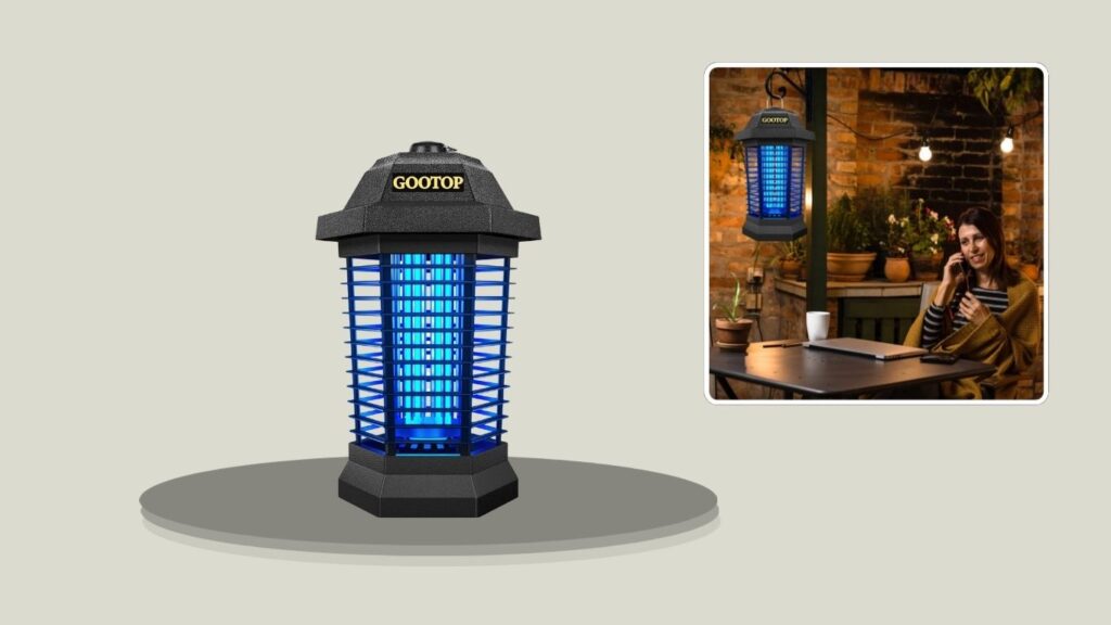 GOOTOP Outdoor Electric Mosquito Zapper