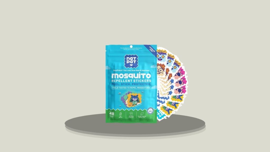 BuzzPatch Mosquito Repellent Patch Stickers