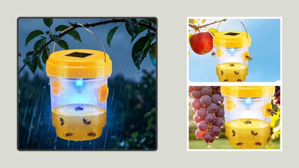 YOOYHHOME Reusable Outdoor Wasp & Hornet Trap