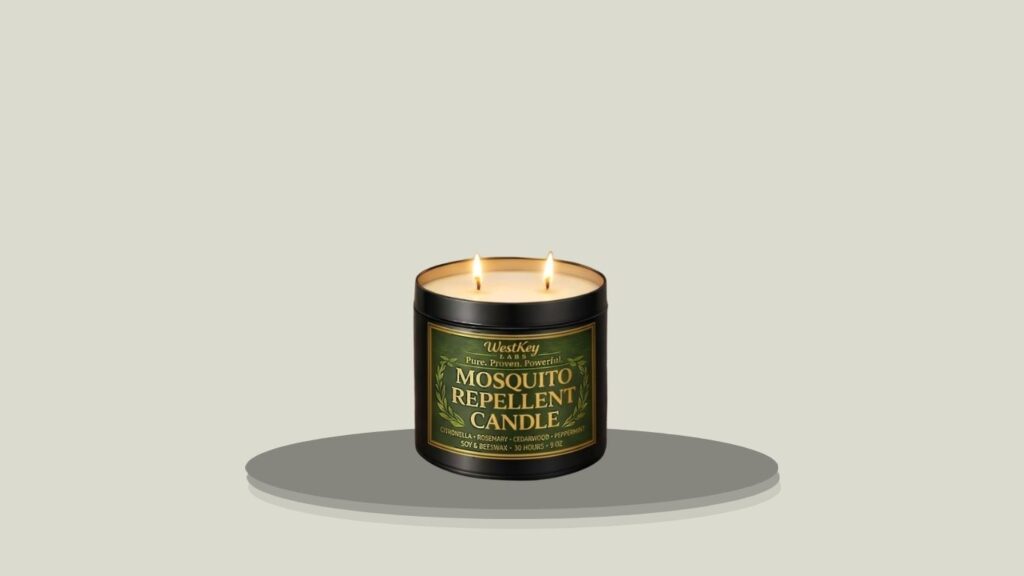 WestKey Labs DEET-Free Citronella Mosquito Candles