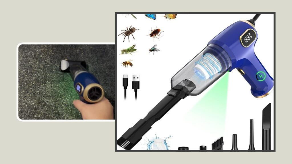 Handheld Suction Rechargeable Bug Catcher