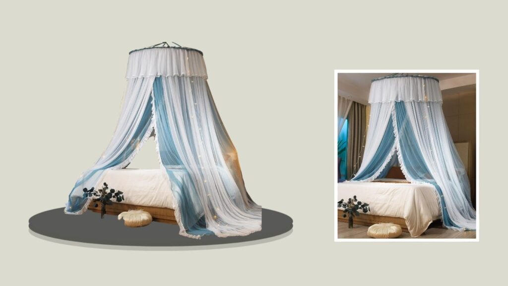 AIKASY Princess Double-Layer Children’s Mosquito Net
