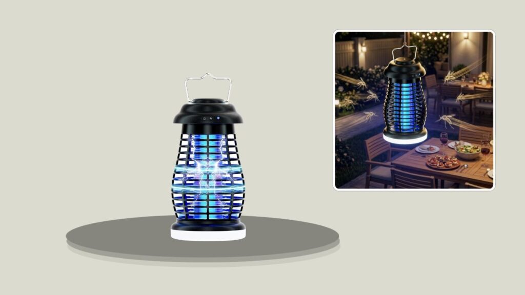 Cordless Rechargeable Electric Mosquito Zapper