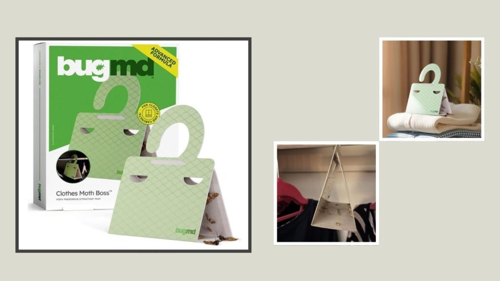Clothes Moth Pheromone Attractor Traps for Cabinets & Wardrobes