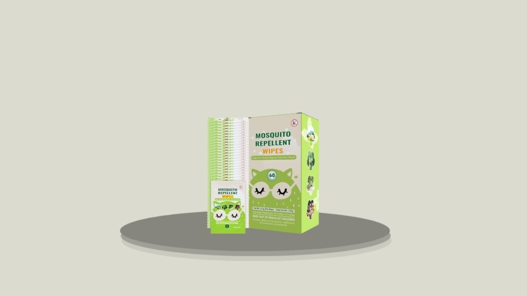 FLODTEEK Plant-Based Mosquito Repellent Wipes