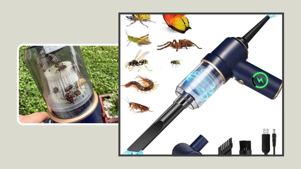 Handheld Cordless Rechargeable Bug Catcher