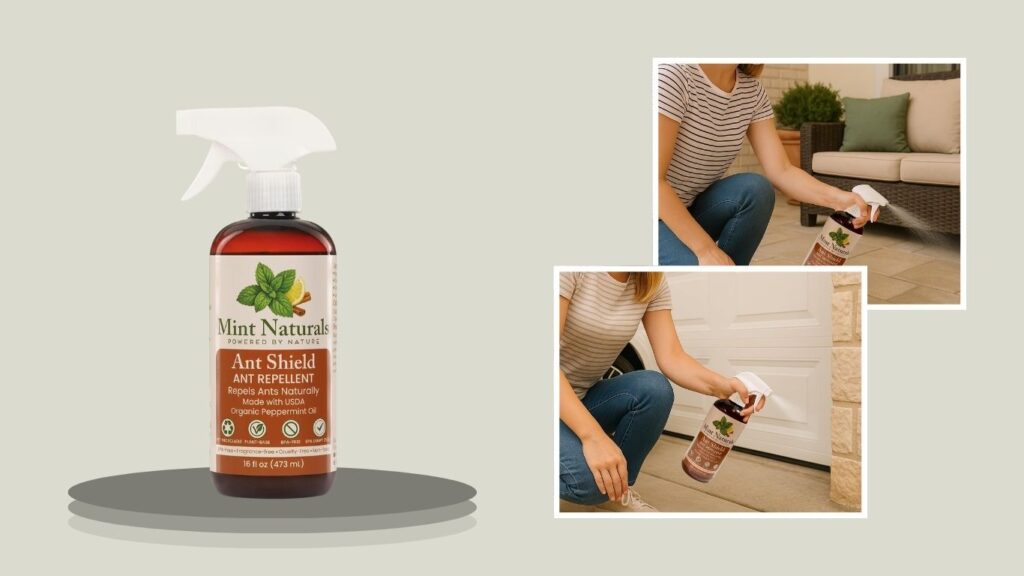 Natural Peppermint Ant Repellent Spray