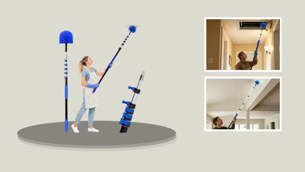 Karveden Non-Shedding Outdoor Cobweb Duster