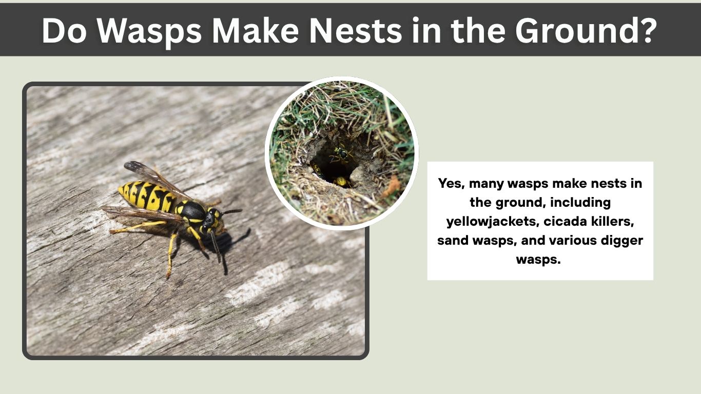 Do Wasps Make Nests in the Ground? Types, Reasons, and Identification