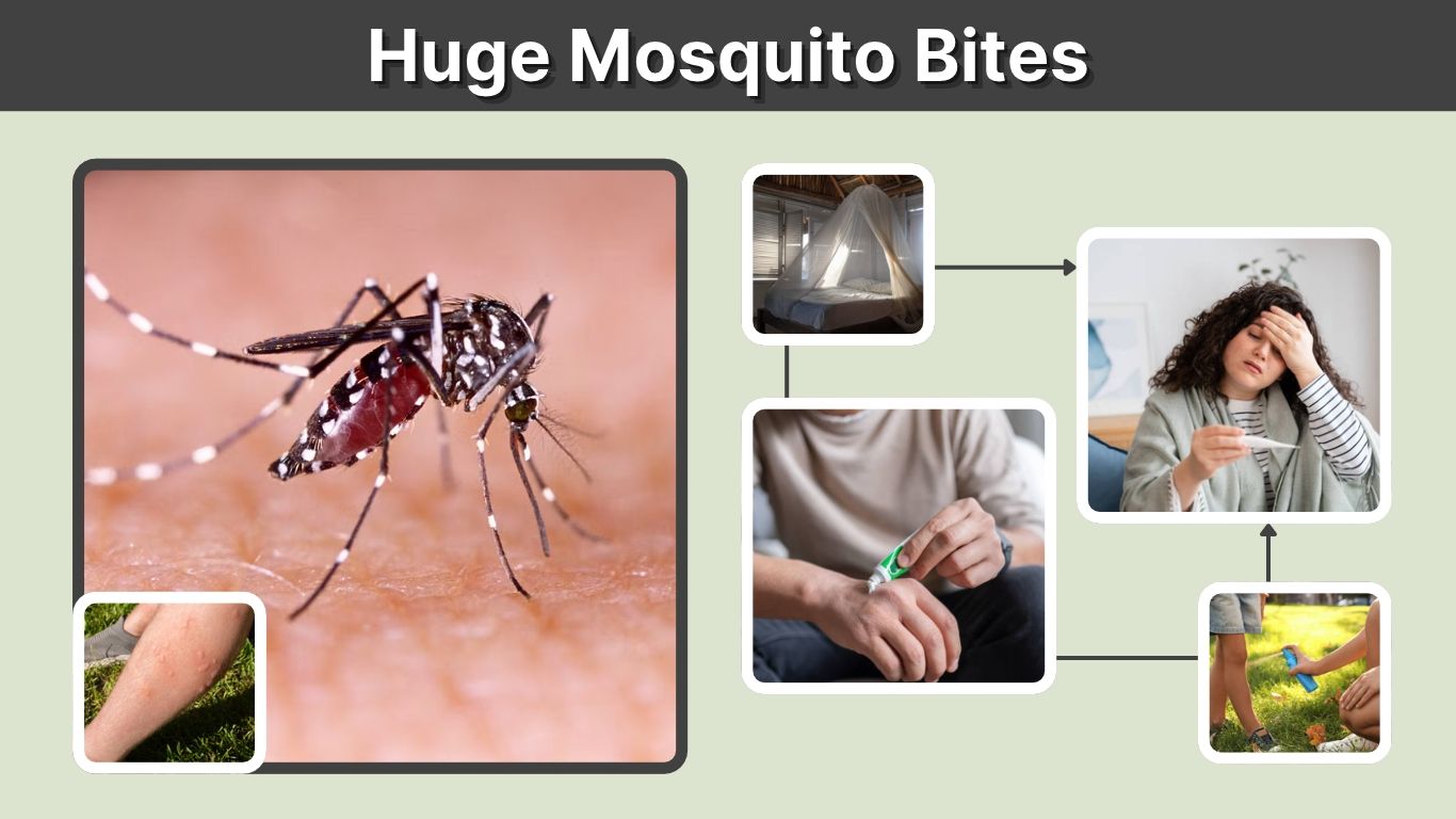 Huge Mosquito Bites: Causes, Symptoms & Treatment Tips