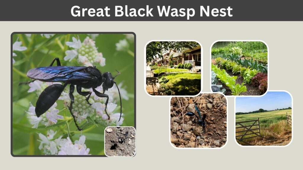 Great Black Wasp Nest: Identification, Location & Removal