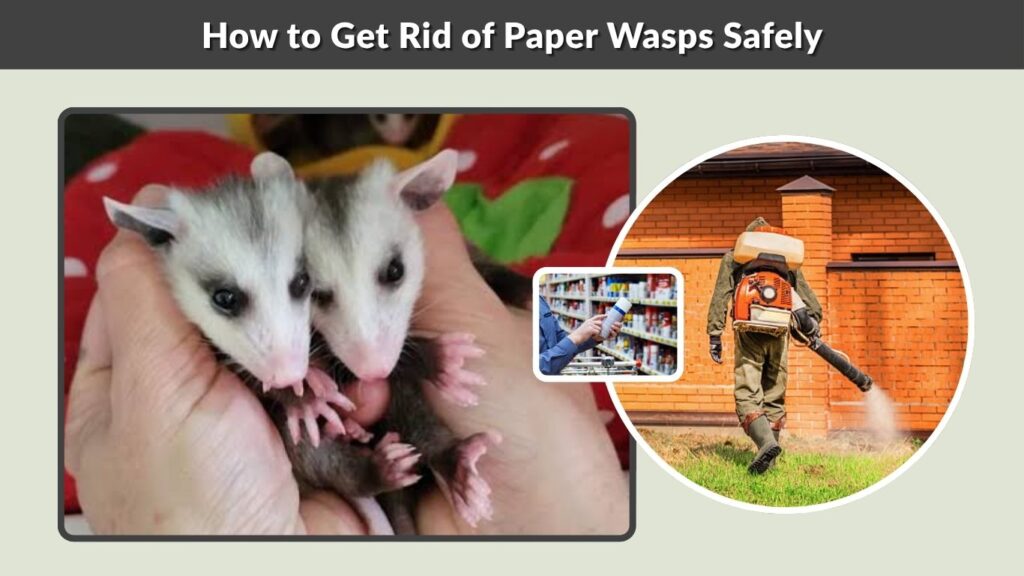 How to Get Rid of Paper Wasps Safely