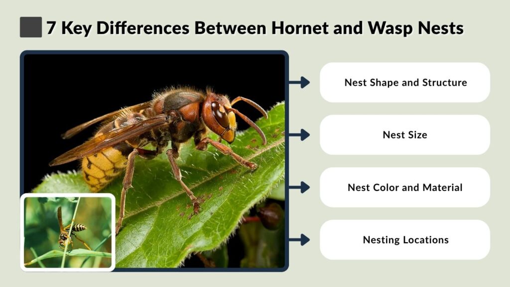 7 Key Differences Between Hornet and Wasp Nests