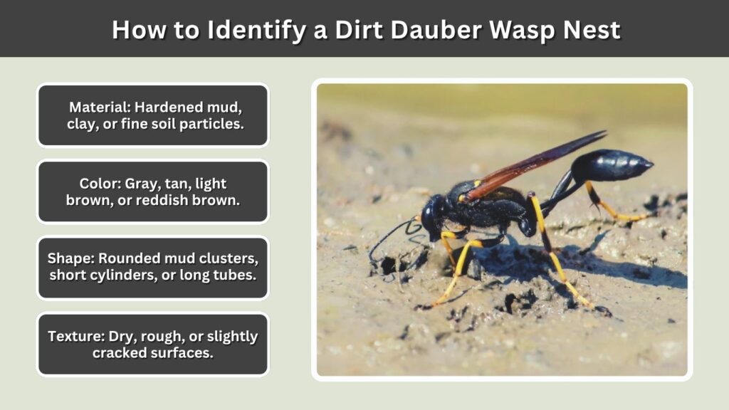 How to Identify a Dirt Dauber Wasp Nest