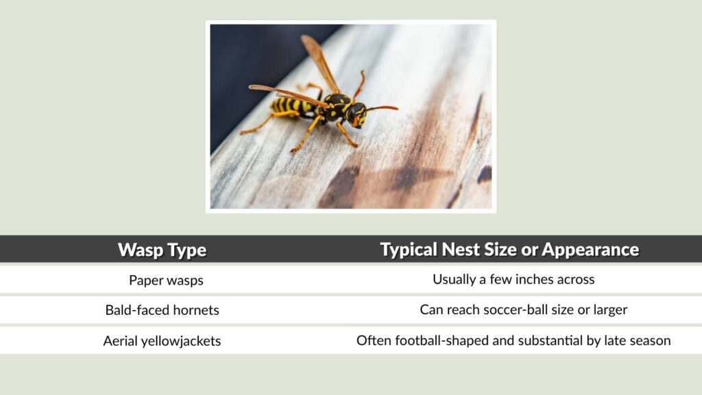 How Big Can a Wasp Nest Get?