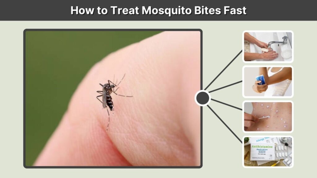 How to Treat Mosquito Bites Fast