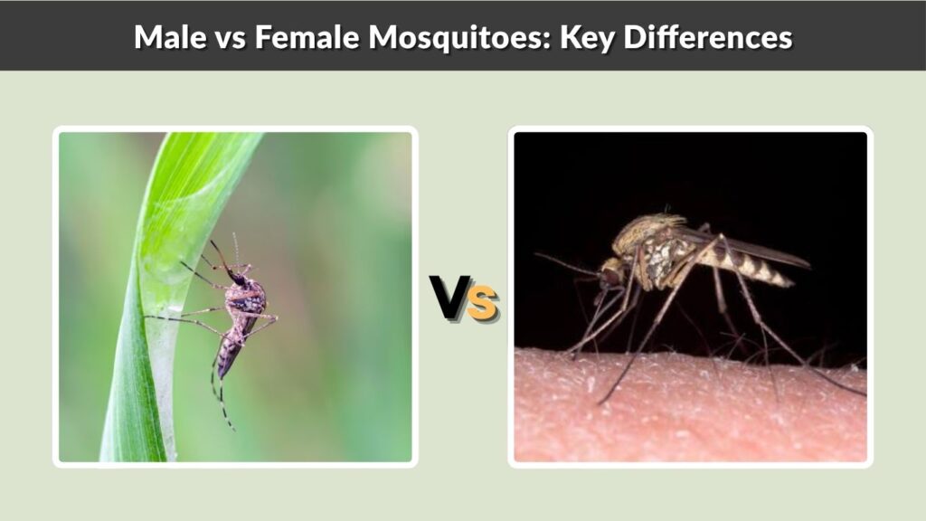 Male vs Female Mosquitoes: Key Differences