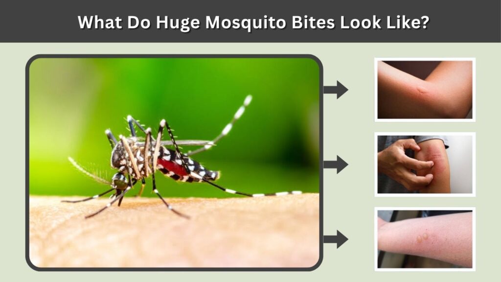 What Do Huge Mosquito Bites Look Like?