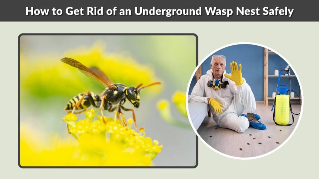 How to Get Rid of an Underground Wasp Nest Safely